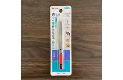 China Steel Handle 9mm Utility Knives with Retractable Blade and Durable SK2 Steel Material supplier