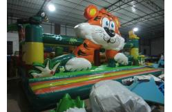 China Inflatable tiger bouncer / Tiger belly inflatable bouncer / new inflatable tiger bouncer supplier