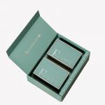 Tea Gift Set Packaging Coffee Cup Scented Candle Honey Magnetic Flip Open Gift Box for sale