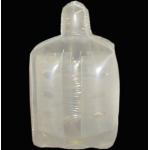Clear PE Liner Bag With Fins And Sewed Attachment , SGS / CPTC Certificate for sale
