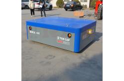 China Motor Drive Electric Material Transfer Cart 3 Tons Steerable Stepless Speed supplier
