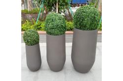 China Effortlessly Elevate Your Plant Display With Fiber Clay Planters supplier