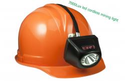 China Underground coal cree cordless mining lights with digital display screen supplier