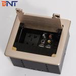 Office Table Power Socket Desk Mounted With Usb Charging