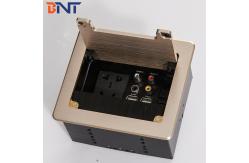 China Office Table Power Socket Desk Mounted With Usb Charging supplier