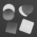 Sublimation Crystal Glass Fridge Magnet Customized Glass Refrigerator Magnets Blanks