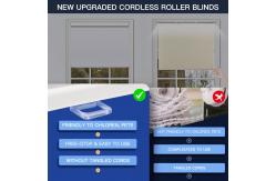China Flame Retardant Blackout And Sunscreen Roller Blind Fabric UV Proof Waterproof supplier