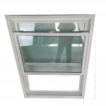 School American Double Hung Vinyl Windows White Vinyl Double Glazed Windows for sale