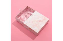 China Custom Eco Friendly Offset Printed Slide Drawer Rigid Packaging Box with Ribbon supplier