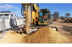 China Double Cut Clay Straight Auger Drilling Rig Bored Piling Tool supplier