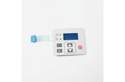 China Tactile Button PET Membrane Switch With 0.25mm 0.5mm Thickness supplier