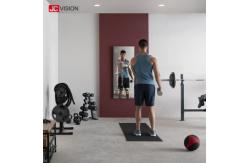 China Interactive Magic Workout Mirror , Exercise Touch Screen Fitness Smart Mirror supplier