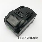Rechargeable Cordless Power Tool Battery Makita DC 21700 18V for sale