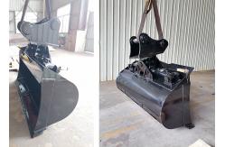 China Shaogang Q355B Excavator Tilt Bucket For Digging Sand Soil Silt supplier