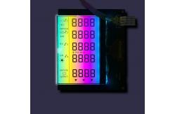 China RY010 1024x768 Monochrome 7 Segment LCD Panel Tn Positive LCD Module Display supplier