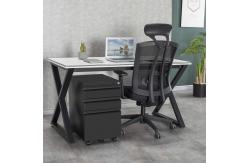 China Under Desk Office Drawers Fully Assembled  3-Drawer Mobile Metal File Cabinet supplier
