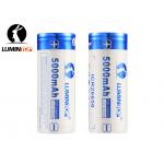 3.7V 5000mAh LED Torch Rechargeable Batteries , 26650 Lithium Rechargeable Battery for sale