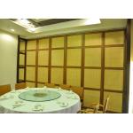 Temporary wall partitions Hotel Acoustic Fabric Panels For Room Dividers for sale