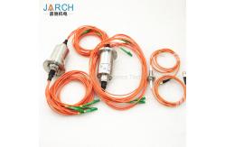 China 360° Rotating Fiber Optic Rotary Joint Eight Channels With 850-1650nm Wavelength supplier