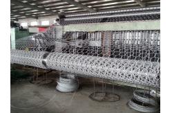 China Heavy Duty Hexagonal Mesh Machine With Automatic Oil System , 3300mm Width supplier
