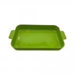 Rectangular Two-Ear Melamine Casserole Household Tableware Light Heat Hotel Dry Stockpot Creative Pot Bowl for sale