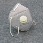 Breathable Foldable FFP2 Mask Anti Dust 3ply / 4ply  Protective Face Mask for sale
