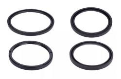 China Customized Double Lips FKM Silicone Rubber Lip Seal supplier
