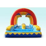 Inflatable Water Slide / inflatable giant wet slip slide for sale