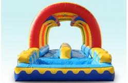 China Inflatable Water Slide / inflatable giant wet slip slide supplier