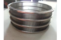 China Polished Sand Mill Sieve with Silver Coated Mesh - Enhanced Performance supplier