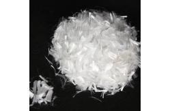 China Polyester PP Staple Fiber High Tensile Polypropylene Concrete Fiber supplier