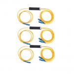 OEM Yellow Low PDL Sc Fused Fiber Splitter For Telecom for sale