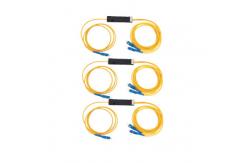 China OEM Yellow Low PDL Sc Fused Fiber Splitter For Telecom supplier