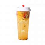 Custom Logo Disposable Milk Tea Plastic Cups 18oz 22oz 24oz Transparent for sale