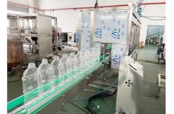 China 4L Industrial Liquid Filler Rinsing Filling Capping Machine PLC Control supplier