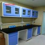 College Epoxy Resin Chemistry Lab Furniture Floor Mounted Steel Material