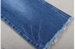 China 10.3oz Sanforizing Dark Blue Spandex Cotton Polyester Denim Fabric supplier