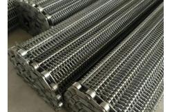 China Cnc Machine Tool Perforated Stainless Mesh Conveyor Belt Antistatic supplier