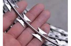 China Binding Hdg Low Carbon 2.5mm Razor Blade Barbed Wire supplier