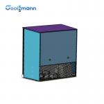 Mini Backbar Cooler Internal LED Light Wire Tube Condenser Counter Refrigerator for sale