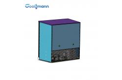China Mini Backbar Cooler Internal LED Light Wire Tube Condenser Counter Refrigerator supplier