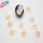 Customized 1.6W High Quality Phase Change Thermal Pad 0.102mm High Performance Phase Change Materials for sale