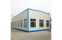 China Fireproof Grade A Steel Prefab Folding House 20ft 40ft supplier