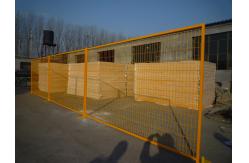China Secure Reusable Plastic Feet Movable Temporary Fence For Construction Sites supplier