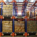Automated Heavy Duty Radio Shuttle Rack For Industrial Warehouse Storage