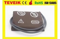 China Large Adult NIBP Cuff Double Hose For Patient Monitor M1575A supplier