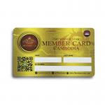M1 IC Double Face Print PVC Membership Card Dual Sided Rectangular Shape