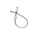 Galvanized Rotation Mesh Cable Pulling Grip 37-50mm With Breaking Load 35KN for sale
