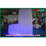Water Proof White Bar Counter Inflatable Yard Decorations 3.5*3.5*3m for sale