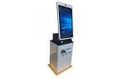 China Win10  LCD Smart Self Service Kiosk Touch Screen Payment Kiosk Floorstanding supplier